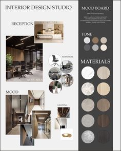 Interior Design Inspo Moodboard Collage Interior, Moodboard For Office Interior Design, Interior Sheet Composition, Color Concept Interior, Digital Material Board Interior Design, Mod Board Interior Design, Moodboards For Interior Design, Moodboard Presentation Layout, Mood Board Architecture Interior Design