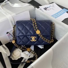 SC - CHL Bags - 982 A+ Excellent Quality; Contact us if you've any questions in your mind. Chanel Bags, Flap Bag, Bago, Satchel Bags, Chanel Bag, Women Collection, Gold Hardware, Luxury Bags, Designing Women