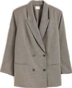 H&m Fall Office Outerwear, H&m Double-breasted Fall Outerwear, Casual H&m Outerwear For Office, Classic H&m Blazer For Fall, H&m Winter Office Blazer, H&m Casual Office Outerwear, H&m Fall Blazer For Office, H&m Blazer For Office Wear In Fall, H&m Blazer For Office In Fall