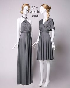 Charcoal Grey Bridesmaid Dress, Gray Convertible Dress, Convertible Wrap Dress, Infinity Dress, Infinity Wrap Dress,Multi-way Dress, Twist Dress, Maxi Long Dress Hello, everyone! Welcome to my shop! The special gift to the most special you :) The dresses were made by myself, the popular colors and fabrics were also selected by myself. This infinity dress can be suitable for many occasions! It all depends on how you want it be!  ❤SIZING & DRESS MEASUREMENTS :  SIZE- REGULAR/ PLUS →REGULAR SIZE FI Charcoal Grey Bridesmaid Dresses, Grey Bridesmaid Dress, Transformer Dress, Infinity Wrap Dresses, Convertible Wrap Dress, Infinity Dress Bridesmaid, Maternity Dresses For Baby Shower, Infinity Wrap, Twist Dress