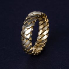 This ring is a cuban link chain, it is 100% solid gold and nothing else. The links are soldered together to make a solid ring. I spend a lot of time looking for a high quality cuban link ring, but many that I found were sub par. I made this ring to fix that. With tight cuban style links, high quality casting, sharp defined edges, and no voids or scratches, this is the cuban ring you have been looking for. This ring is 100% solid gold. Guaranteed to be the carat chosen. This ring is NOT hollow. T Cuban Chain Ring, Yellow Gold Chain Link Ring With Curb Chain Detail, Yellow Gold Curb Chain Ring, 14k Yellow Gold Curb Chain Ring, Polished Yellow Gold Cuban Link Jewelry, 14k Gold Chain Ring With Diamond Cut, 14k Yellow Gold Rings With Curb Chain, Formal Yellow Gold Chain Ring With Diamond Cut, Formal Yellow Gold Diamond Cut Chain Ring