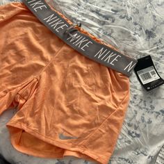 Brand New Nike Shorts. Tags Still On It. Very Soft. You Can Use With Or Without The Nike Band, Just Fold It. It Says It’s An Extra Small (Xs). But I Think Would Fit Better An S Or Even Medium. Athleisure Orange Short Bottoms, Orange Stretch Shorts With Elastic Waistband, Athleisure Short Orange Bottoms, Nike Orange Bottoms For Spring, Orange Short Athleisure Bottoms, Nike Orange Shorts For Spring, Orange Workout Shorts For Spring, Orange Athleisure Shorts, Nike Orange Workout Bottoms