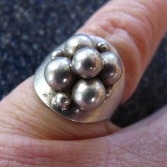 Beaded Rings, Finland, Presentation, Pearl Earrings, Sterling Silver, Beads, Ring, Silver