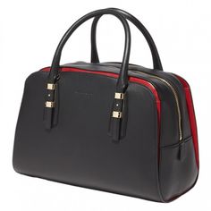 Salvatore Ferragamo Emmy Handbag Leather Satchel With Red Interior Dimensions 12.5"L X 6.5"W X 8.75"H Material : Black Genuine Leather Interior: Red Genuine Leather Hardware: Polished Gold Included : Original Dust Bag & Shoulder Strap Luxury Red Office Bags, Timeless Red Bag With Detachable Strap, Black Saffiano Leather Satchel Bag, Luxury Black Satchel With Leather Lining, Black Leather-lined Satchel For Evening, Timeless Black Saffiano Leather Bag, Red Top Handle Business Bag, Red Top Handle Bag For Business, Black Saffiano Leather Shoulder Bag With Detachable Handle