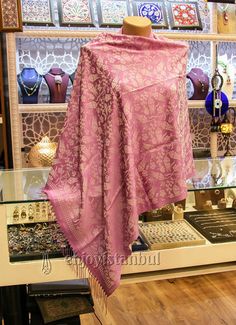 Turkish Silk Shawl - enjoyistanbul.com Turkish Scarf, Turkish Gifts, Beautiful Scarf, Grand Bazaar, Turkish Jewelry, Silk Shawl, Pashmina Shawl, Hijab Style, Height And Weight