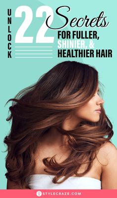 Almost every woman fantasizes about having thick, long hair. However, pollution and the use of styling products and colorants on a regular basis harm the hair, making it thin, dry, and fragile Get Healthy Hair, Thick Long Hair, How To Get Healthy, Healthier Hair, Voluminous Hair, Styling Products, Get Healthy, Every Woman, Pollution