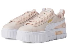 Pink Puma Shoes, Girls Shoes Teenage, Puma Shoes Women, Pink Tennis Shoes, Puma Outfit, Pink Pumas, Puma Kids, Preppy Shoes, Jordan Shoes Retro