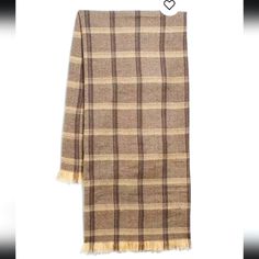 Supersoft And Fringe-Y, This Oversized Scarf From Madewell Makes The Perfect Desk Blanket Or Layer It Shawl-Style Over A Coat! Cheetah Scarf, Tie Dye Bandanas, Madewell Accessories, Cape Scarf, Shawl Style, Navy Blanket, Pompom Scarf, Alpaca Scarf, Silk Bandana