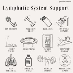 Lymphatic system | lymph system | lymph fluid | lymphatic drainage | dry brushing | lymph massage | lymphatic drainage massage | castor oil | health | hydration | toxin free | wellness | health | health education | lymph drainage Where Are Your Lymph Nodes, Lymph Drainage Foods, Self Lymph Drainage Massage Abdomen, Swollen Lymph Node In Groin, Lymph Drainage Massage Benefits, Oils For Lymph Drainage, Foods For Lymph Drainage, Massage For Stomach Ache, Dry Brushing For Lymph Drainage