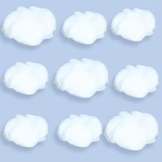 PRICES MAY VARY. Sizes: You will receive 3 pieces medium and 6 pieces small artificial cloud props, in one package with a hook and a string on each cloud. Medium sizes: 9.8*7.9*7.9inch. Small sizes: 5.9*5.9*5.9inch Material: The cloud decorations made of environmentally friendly quality cotton, Easy to store and can be applied for a long time. The artificial cloud props are vacuum-packed, and it can be restored to its original state after standing for 10-20 minutes Feature: Lovely cloud design w Fake Clouds, Ceiling Room, Cloud Decor, Balloon Lanterns, Stage Wedding, 3d Clouds, Hanging Clouds, Cloud Decoration, Diy Clouds