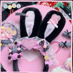 Attention: This price includes a KC only, others are not included.（bunny ears can be bent freely） Cute Ears Headband Gift, Cute Adjustable Bunny Ears Hair Accessories, Cute Adjustable Bunny Ears Headband, Whimsical Cat Ears Headband For Parties, Party Hair Accessories: Bunny Ears Headband, Pink Ears Headband Gift, Pink Ears Headband As Gift, Pink Headband With Ears For Gift, Novelty Party Hair Accessories With Animal Ears