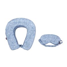 Experience a journey of comfort and style with our Blue Tonal Paisley Print Poly Satin Neck Pillow and Eye Mask Set. Crafted to provide a tranquil travel experience, this set combines plush comfort and chic aesthetics. The memory foam neck pillow, measuring approximately 12.5 inches x 11.5 inches, delivers exceptional support for those long trips, making travel more enjoyable and restful. The satin fabric feels luxurious against your skin, creating an atmosphere of pampering and relaxation. The Travel More, Pillow Styling, By Plane, Long Trips, Neck Pillow, Take A Nap, Travel Experience, Satin Fabric, Paisley Print