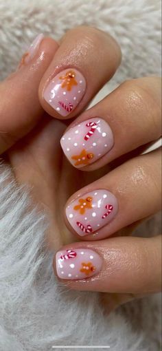 #thanksgiving nails#thanksgiving nail colors#thanksgiving nails simple#thanksgiving nails acrylic#thanksgiving nail art#thanksgiving appetizer ideas#thanksgiving nails art Cute Simple Nails, Cute Christmas Nails, Christmas Nails Easy, Simple Gel Nails, Summery Nails, Her Nails, Nails For Kids