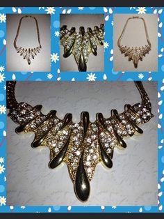 Beautiful vintage Princess Necklace. It's a bib style, dripping gold collar necklace. All rhinestones/cz? Are there, the clasp works great and it looks like royalty accessories when worn with a formal gown Royalty Accessories, Dripping Gold, Gold Collar Necklace, Princess Necklace, Vintage Princess, Spokane Wa, Gold Collar, Formal Gown, Collar Necklace