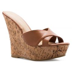 Women's Open Toe High Wedge Platform Heel Wood Decoration Flip Flop Slipper Shoes Sandals - Brown Pu - C8185062Y3L - Women's Shoes, Sandals, Platforms & Wedges  #PlatformsWedges #Women's #Shoes # #Sandals # #Platforms #& #Wedges Wedges Boots, Brown Wedge Heels, Heel Wedges, Heels Wedge, Womens Espadrilles Wedges, Wood Decoration, Brown Wedge Sandals, Platform Wedge Heels, High Wedges