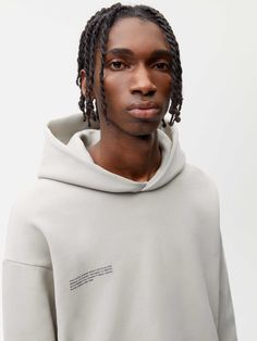 THIS HOODIE IS MADE FROM 420 GSM HEAVYWEIGHT COTTON, AND IS TREATED WITH PEPPERMINT OIL (PPRMINT™) FOR ITS ANTI-ODOR PROPERTIES. THE FABRIC IS BRUSHED ON THE INSIDE FOR A SOFT FEEL. Beige Hoodie For Streetwear Athleisure, Beige Hoodie For Streetwear In Athleisure Style, Beige Athleisure Hoodie For Streetwear, Sporty Beige Hoodie For Streetwear, Beige Sporty Streetwear Hoodie, Beige Sporty Hoodie For Streetwear, Gray Hoodies, Heavyweight Hoodie, Peppermint Oil