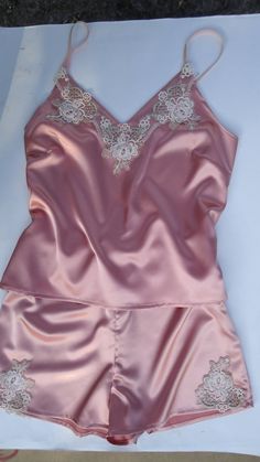 Satin Pyjama Sets,wedding Lingerie,pink Lingerie,bridal Lingerie, Pyjama Set - Etsy Pink Satin Sleepwear For Lounging, Pink Satin Sleepwear For Nightwear, Fitted Satin Set For Wedding Night, Pink Satin Loungewear Sets, Elegant Fitted Sets For Night, Elegant Fitted Night Sets, Elegant Night Sets, Fitted Satin Loungewear Sets, Elegant Fitted Sleep Sets