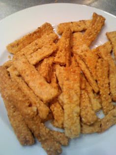 some fried food on a white plate