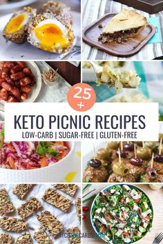 25 keto picnic recipes that are low carb and gluten free