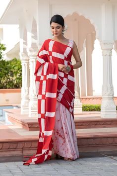 This beautiful handmade Batik print saree is a celebration of traditional Indian craftsmanship. Made from pure cotton, the saree is soft, breathable, and comfortable, perfect for all-day wear. With a length of 6.4 meters, it drapes elegantly, showcasing intricate Batik designs that are both timeless and stylish. The accompanying blouse piece measures 0.90 meters, allowing for a perfect fit. Ideal for both casual and festive occasions, this saree adds a touch of grace and sophistication to any wardrobe. - **Material Pure Cotton for ultimate comfort and breathability. - **Design Traditional Batik print, showcasing intricate handmade designs. - **Saree Length 6.4 meters, providing ample fabric for elegant draping. - **Blouse Piece Includes a 0.90-meter blouse piece, customizable for a perfect Bollywood Cotton Pre-draped Saree For Wedding, Festive Cotton Pre-draped Saree With Block Print, Cotton Pre-draped Saree For Puja During Navratri, Festive Cotton Pre-draped Saree With Pallu, Cotton Pre-draped Saree With Unstitched Blouse For Wedding, Multicolor Cotton Pre-draped Saree With Unstitched Blouse, Bollywood Style Cotton Pre-draped Saree For Puja, Festive Bollywood Saree With Batik Print, Cotton Pre-draped Saree With Unstitched Blouse For Puja