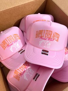 Looking for the perfect trucker hat for your next event? look no further. Perfect for bachelorette parties! Choose from several hat colors! Minimum of 10 pcs per design! - we can't take single orders due to volume! Don't like our templates and have your own inspo? Email sascha@kenzkustomz.com to get started on your custom artwork. These hats can take between 2-3 weeks so ORDER IN ADVANCE. Email us for bulk pricing and inquiries! Bridesmaid Trucker Hats, Bachelorette Party Adjustable Trucker Hat, Adjustable Trucker Cap For Bachelorette Party, Adjustable Trucker Hat For Bachelorette Party, Pink Trucker Hat For Party With Curved Brim, Customizable Party Trucker Hat, Customizable Trucker Hat For Parties, Bachelorette Hats, Pink Club