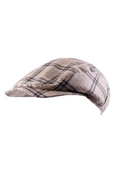 Ivy Contemporary style cap in a plaid perfect for spring and summer! Woven from a quality Italian Lanificio Manelli fabric blend. Mid curved peak Rounded sideseam Lining: 100% Polyester Material: 30% Cotton, 30% Polyester, 25% Wool, 10% Polyacrylic, 5% Other fiber ABOUT THE IVY STYLE CAPS - ROBUST AND SOPHISTICATED Ivy is a plant, but is also an informal term for eight of the oldest and foremost universities in the United States. At the beginning of the 20th century, when all men wore some kind Adjustable Plaid Hats For Spring, Spring Plaid Hat With Curved Brim, Classic Plaid Hat With Short Brim, Spring Adjustable Plaid Hats, Classic Plaid Hat With Curved Brim, Navy Six-panel Outdoor Hat, Casual Plaid Flat Cap, Navy Cotton Six-panel Baseball Cap, Blue Collegiate Six-panel Baseball Cap