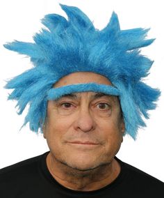 PRICES MAY VARY. Includes spiky blue wig and blue eyebrows/ unibrow. Stick on blue eyebrows. Stretch cap with pre-styled spiky blue hair. One size fits most adults, young adults, women, and men Level Up your Rick Game -Rick wig comes pre-styled Self-adhesive false eyebrow with 3M tape- Hold very well when applied carefully to clean skin Great quality synthetic fibers. Morty will love it! Spiky Blue Hair with matching eyebrows. Eyebrows have an Adhesive strip that is double-sided and easy to use. Leo Core, Blue Eyebrows, Weird Ads, False Eyebrows, Goku Cosplay, Spiky Hairstyles, Dyed Hair Men, My New Haircut, Spiky Hair