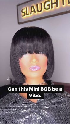 Perruque BoB courte droite avec frange Baisi fabriquée à la machine – BAISI HAIR Short Sassy Hair, Sassy Hair, Short Bob Wigs, Bob Styles, Bob Wig, Hair Stuff, Wig Cap, Short Bob, Bob Wigs