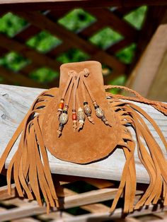 Handmade Leather Medicine Bag. Leather Suede Bag w/ beads, and tassel A great way to carry your power items, stones & crystals Natural color Condition is "New". FAST & FREE USA SHIPPING w/ PURCHASE of $35 of items from my store or more♥️ Crystals Natural, Suede Bag, Handmade Leather, Leather Handmade, Natural Color, Stones And Crystals