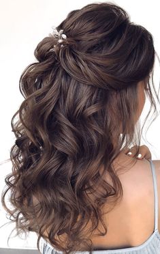 Prom Details, Mane Magic, Half Up Wedding Hair, Wedding Hair Half, Twisted Hair, Wedding Hairstyles Medium Length, Classic Updo, Updo Wedding, Mother Of The Bride Hair