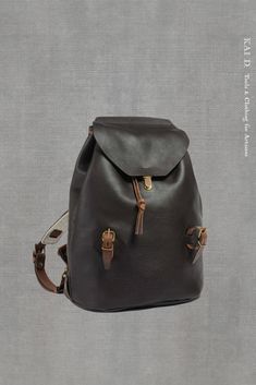 Inspired by 1960s backpacks, the Zibeline is a new large-format backpack made by Bleu De Chauffe. It has plenty of space for all your personal belonings plus a 16-inch laptop. Size: 44cm x 38cm x 12cm Classic Backpack With Leather Handles For Daily Use, Classic Backpack With Leather Handles, Classic Travel Backpack With Leather Handles, Classic Backpack For Trips, Vintage Leather Backpack For Trips, Classic Travel Backpack Satchel, Vintage Standard Backpack For Trips, Classic Leather Satchel Backpack For Trips, Classic Satchel Backpack With Waxed Finish