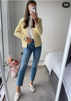 Parisian Outfits, Business Outfits Women, Elegante Casual, Jeans Casual, Come And Go