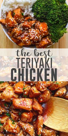 the best teriyaki chicken recipe with broccoli and rice