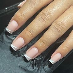 Short Classy Nails, Acrylic Nails Short, Simple Gel Nails, Short Acrylic