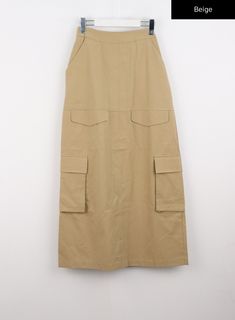 city-safari-pocketed-maxi-skirt-co318 / Beige Summer Khaki Cargo Skirt With Side Pockets, Summer Khaki Cargo Skirt With Pockets, High Waist Beige Cotton Cargo Skirt, Fall Cotton Cargo Skirt With Pockets, Casual Cargo Skirt With Pockets, Fitted Beige Cargo Skirt With Pockets, Khaki Cargo Skirt With Side Pockets For Work, High Waist Cotton Cargo Skirt With Pockets, Beige Cotton Cargo Skirt With Pockets