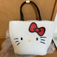 Hello Kitty Purse 9.5” X 7” Cute White Pouch Shoulder Bag, White Shoulder Bag With Cat Design As Gift, White Shoulder Bag With Cat Design For Gift, Cute White Bags For Daily Use, Cute White Shoulder Bag For Gift, White Cat Design Shoulder Bag For Gift, Cute White Shoulder Bag With Cat Design, White Bag With Cat Design For Gift, White Bag With Cat Design As A Gift