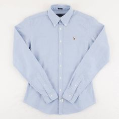 Brand: Polo Ralph Lauren Style: Skinny Fit Cotton Oxford Shirt (Retail $148) Color: Light Blue Size: 4 Chest: 17 Inches Length: 24 Inches Condition: New With Tags. Never Worn. - Natural Pilling - Natural Inconsistencies In Fabric - Some Dust And Lint From Storage Details: - Skinny Fit. Intended To Hit At The Hip. - Point Collar. Buttoned-Down. - Long Sleeves With Buttoned Barrel Cuffs. - Multicolored Signature Embroidered Pony At The Left Chest. - 100% Cotton - 100% Authentic - Sold As Pictured Classic Blue Ralph Lauren Tops, Fitted Blue Ralph Lauren Shirt, Ralph Lauren Fitted Formal Tops, Ralph Lauren Fitted Shirt For Formal Occasions, Ralph Lauren Fitted Formal Shirt, Fitted Ralph Lauren Tops For Business Casual, Ralph Lauren Formal Tops With Spread Collar, Preppy Mens Fashion, Ralph Lauren Style