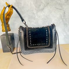 Questions? Leave A Comment Below! Chic Silver Zara Shoulder Bag, Zara Silver Shoulder Bag For Evening, Zara Silver Evening Shoulder Bag, Silver Zara Shoulder Bag For Evening, Chic Satchel Shoulder Bag With Hardware, Edgy Rectangular Shoulder Bag With Chain Strap, Designer Black Bag With Chain, Zara Evening Shoulder Bag With Chain Strap, Evening Leather Shoulder Bag With Hardware