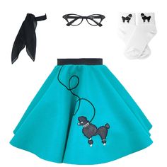 PRICES MAY VARY. Handmade - Our poodle skirts are handmade by seamstresses in the USA. The leash, waistband, and poodle are all sewn on for long wearing and durability. When purchasing from Hip Hop 50’s Shop you are supporting a small business. Complete Set - Our Child 4 piece costume set includes a poodle skirt, chiffon scarf, bobby socks with applique poodle pressed on both cuffs, and cat eye glasses. Retro Design - Our vintage-inspired poodle skirt costume is perfect for Halloween, 50s-themed Dress Like The Decades Kids, Sock Hop Baby Costume, Poodle Skirt Cupcakes, Unique Poodle Skirt, Baby Poodle Skirt, Poodle Skirts For Toddler, Poodle Skirts For Kids, Poodle Skirt Applique Pattern, Poodle Skirt Pattern Kids