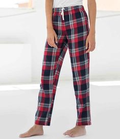 These pure cotton pyjama bottoms are made for cosy evenings and chilled-out weekends. Regular fit, with an elasticated waistband and a mock draw cord. Woven checked design made in 100% cotton flannel twill weave. Size: XXS (UK 6), XS (UK 8), S (UK 10), M (UK 12), L (UK 14), XL (UK 16) Material: 100% cotton flannel Colour: White/Pink, Green/Navy, Red/Navy  Matching children PJ bottoms are available. Personalized Christmas Pajamas, Mens Christmas Pajamas, Stylish Pajamas, Christmas Pyjamas, Matching Family Christmas Pajamas, Personalized Matches, Matching Pjs, Family Christmas Pajamas, Pyjama Bottoms