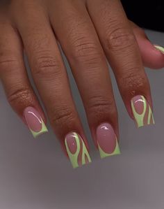 Acrylic Nails Designs Unique, Nails Designs Unique, Acrylic Overlay Nails Design, Blue Short Acrylic Nails, Trap Nails, Flame Nails, Ads Social Media, Ads Manager