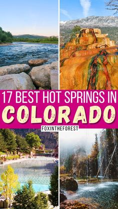 the best hot springs in colorado