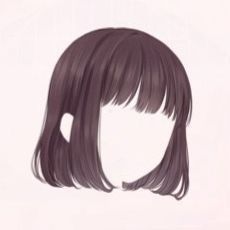 Hairstyle Drawing, How To Cut Bangs, Girl Character, Style Anime, Beauty Art Drawings, Anime Hair, Hair Reference, Dark Brown Hair