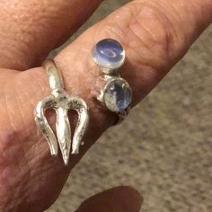 It Is Beautiful, Delicate, Juvenile And Fun. This Piece Is Brand New And In Perfect Condition. Opal Band Ring, Kunzite Ring, Silver Smithing, Opal Band, Stamped Rings, Handmade Heart, Silver Dragon, Beaded Rings, Toe Rings