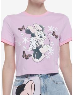 Disney Minnie Mouse Pink T-shirt, Spring Mickey Mouse Crew Neck T-shirt, Cute Pink Minnie Mouse T-shirt, Summer Minnie Mouse Short Sleeve T-shirt, Disney Pink Minnie Mouse T-shirt, Minnie Mouse Graphic Tee Short Sleeve, Pink Cotton Minnie Mouse Tops, Pink Mickey Mouse Cotton T-shirt, Pink Cotton Mickey Mouse T-shirt