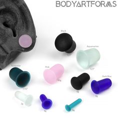 the body artforms are designed to look like they have different shapes and sizes