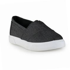 Slip on sneaker that you can just slip it on and go about your day. Thes will look great with anything outfit you pair them with. Size: 6.5.  Color: Black.  Gender: female.  Age Group: adult. Black Textile Slip-ons With Rubber Sole, Casual Black Slip-on Sneakers With Textured Sole, Black Flat Slip-on Sneakers For Streetwear, Comfortable Black Slip-on Sneakers, Casual Black Slip-on Sneakers For Spring, Gray Flat Casual Sneakers, Comfortable Black Low-top Slip-on Sneakers, Black Slip-on Casual Canvas Shoes, Casual Flat Slip-on Sneakers For Streetwear