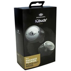 an in - ear headphone with the packaging