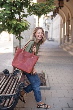 This handmade women tote bag is produced of crazy horse leather. It has one pocket inside. The bag has a high-quality zipper that secures your belongings. It holds the shape perfectly and you may be confident that your personal things like cell phone, tablet, lap-top are safe. This bag is simple, reliable, and durable. Its universal look allows to use the tote bag for various purposes. One may take the bag to the work, shopping, meeting, or walk and feel comfortable with it at any conditions. SIZE:       〰️ SMALL 〰️ Height: 12 inches (30 cm) Width (the top): 12.6 inches (32 cm) Width (the bottom): 9 inches (23 cm) Depth: 4.3 inches (11 cm)      〰️ MEDIUM 〰️ Height: 13.4 inches (34 cm) Width (the top): 14.6 inches (37 cm) Width (the bottom): 11 inches (28 cm) Depth: 4.3 inches (11 cm) Tote Bags With Zipper, Custom Leather Bag, Handmade Leather Tote Bag, Handmade Leather Tote, Personal Things, Best Tote Bags, Lap Top, Large Leather Tote Bag, Genuine Leather Totes