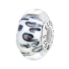 The Snow Leopard bead beautifully mimics the exquisite fur pattern of the elusive snow leopard. Known as the 'ghost of the mountains,' the snow leopard embodies resilience and adaptability, thriving in Central and South Asia's harsh, mountainous terrain. By wearing this bead, you not only adorn yourself with its graceful elegance but also stand in solidarity with efforts to protect this endangered species and its fragile habitat. Let the Snow Leopard Glass Bead inspire you to tread lightly on th Fur Pattern, Tread Lightly, Dangle Bracelet, Snow Leopard, Endangered Species, Beaded Rings, Beaded Pendant, The Snow, Glass Bead